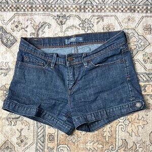 Levi's Dark Blue Jean Shorts